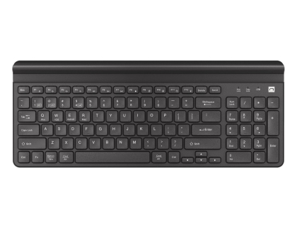Klawiatura NATEC Felimare US bluetooth + 2.4GHz Slim, uchwyt na telefon/tablet czarna NKL-1973